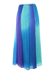 FORTE FORTE SHaded silk skirt