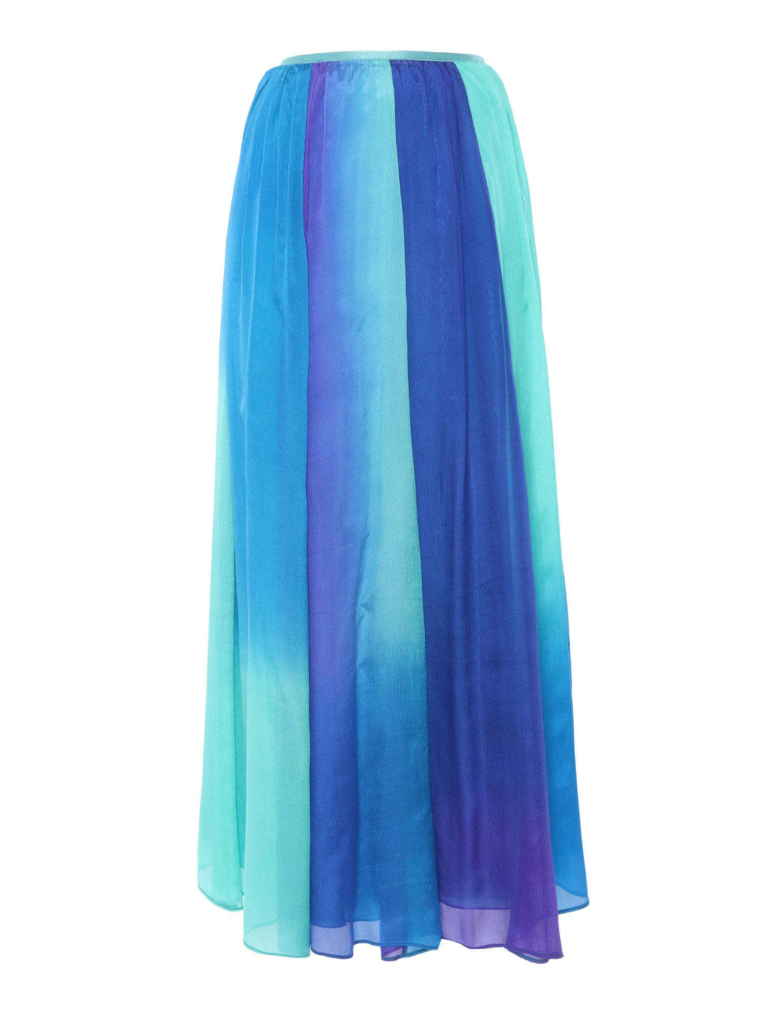 Forte Forte Gradient Pattern Blue/multicolor Skirt In Multi