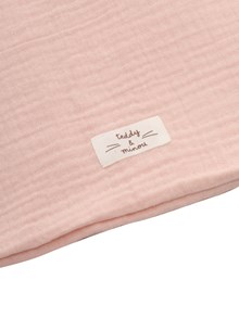 TEDDY & MINOU Pink crib blanket