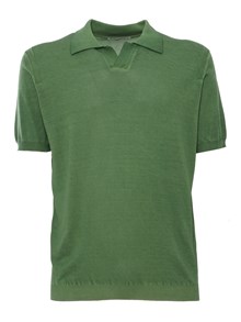 Kangra Cashmere Green polo