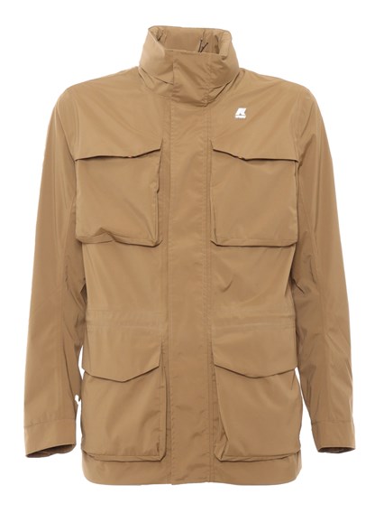 K-WAY Brown jacket with pockets