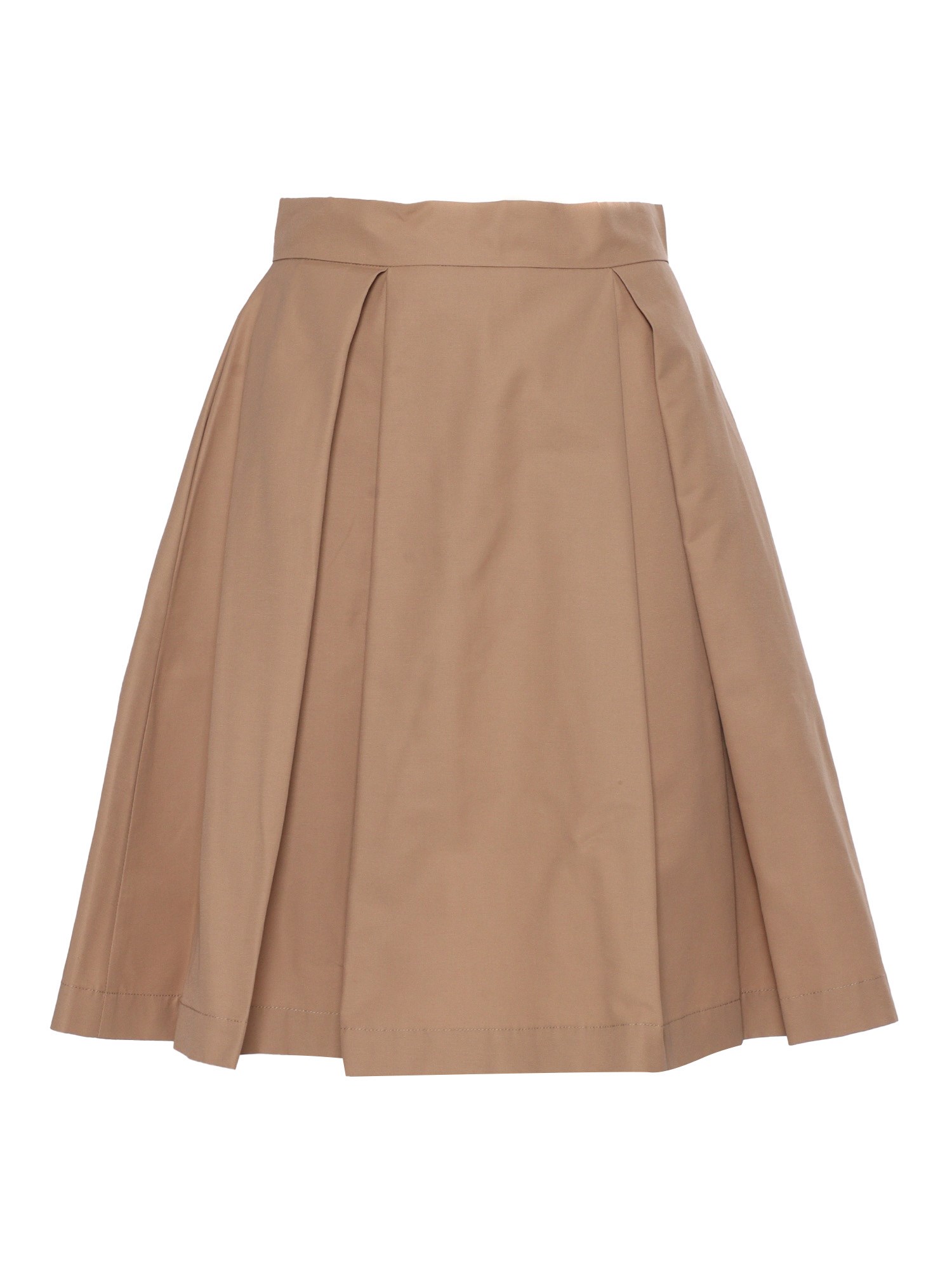 Max & Co Brown Flared Skirt