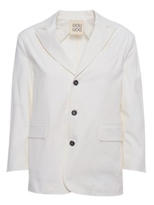 Dou-Uod White blazer