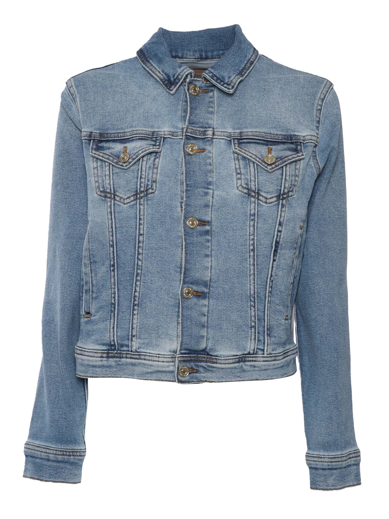 7 For All Mankind Denim Jacket In Blue