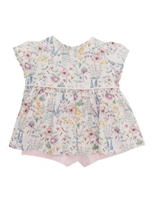 IL GUFO Floral playsuit