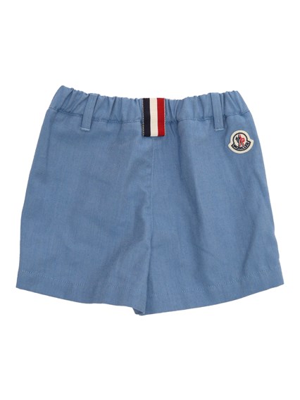 Moncler Baby Light blue shorts