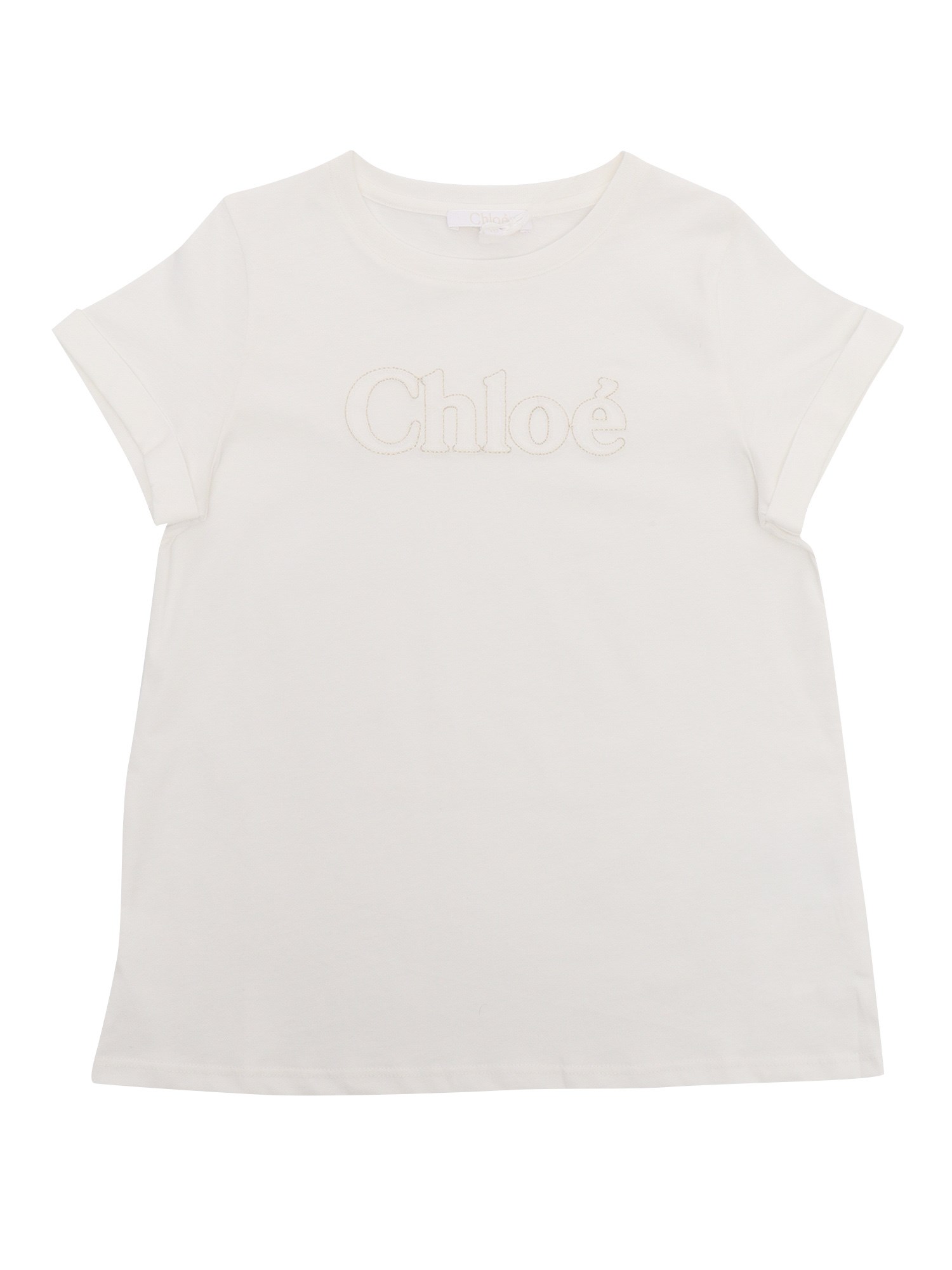 Chloé White T-shirt With Logo