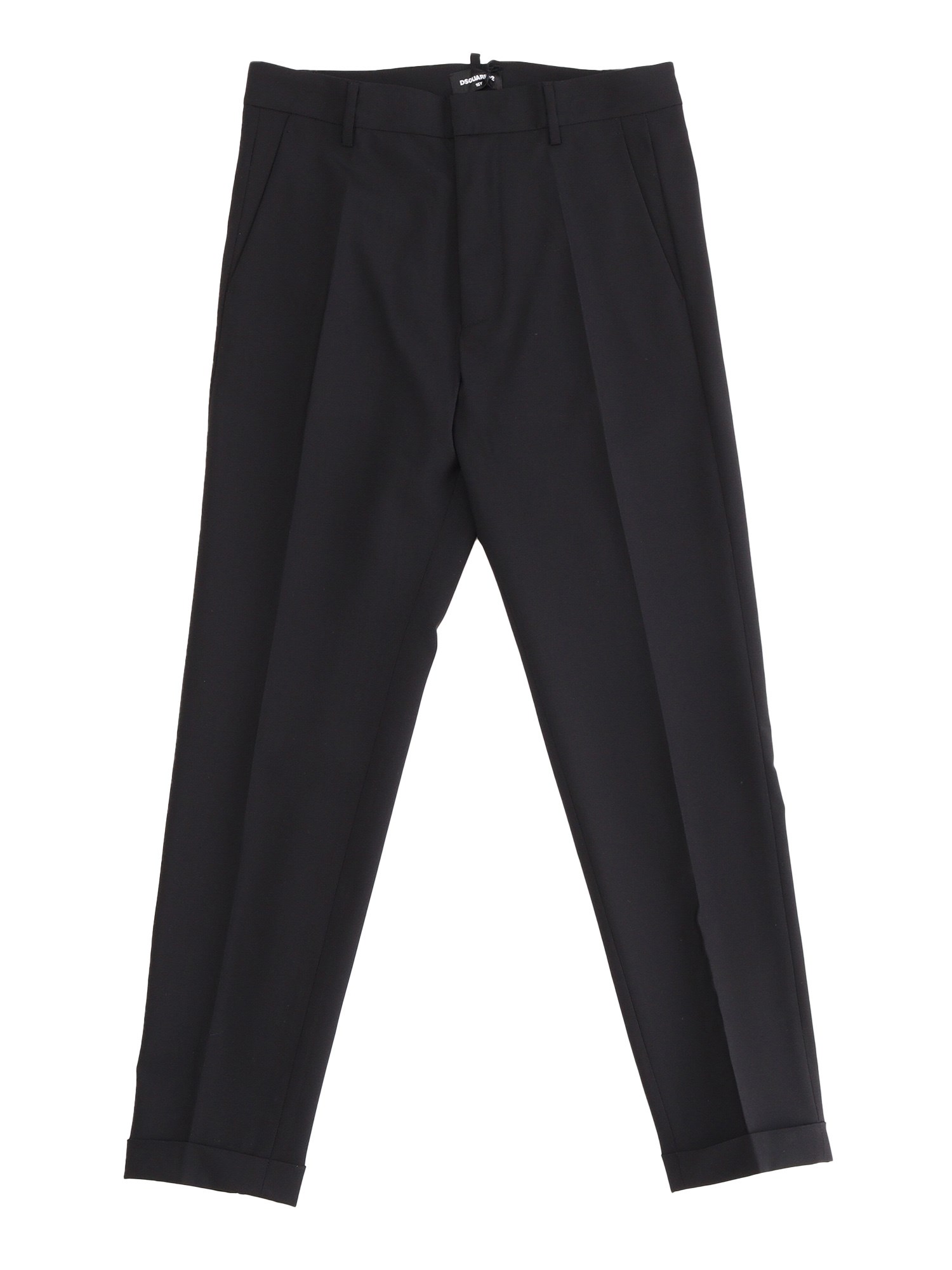 D-squared2 Elegant Black Trousers