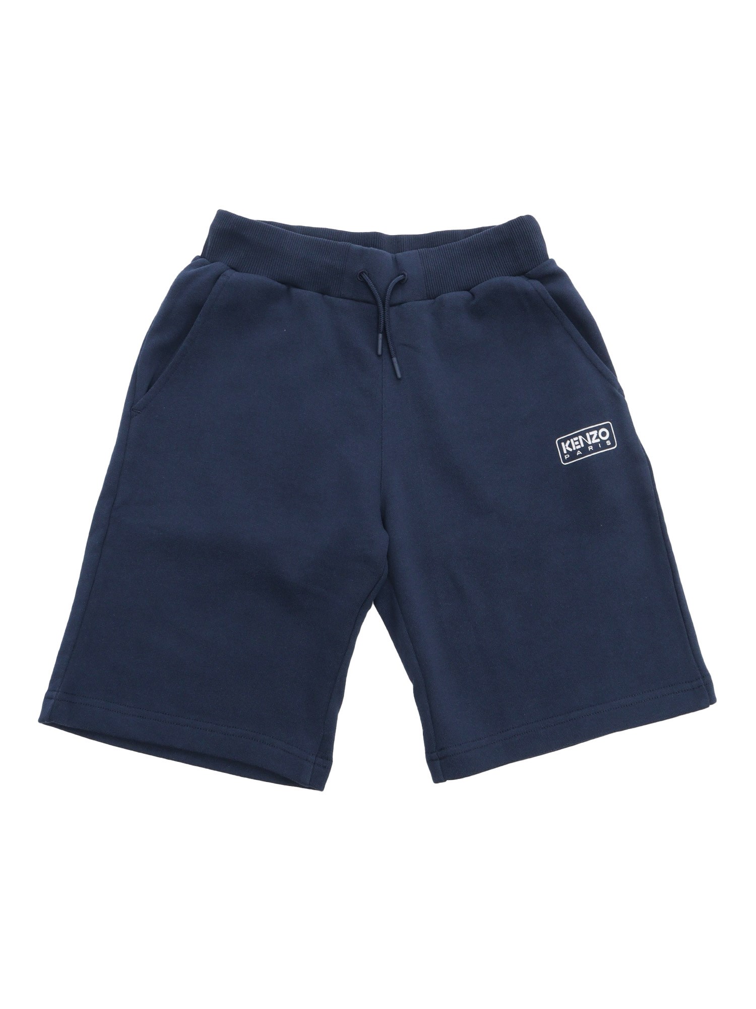 Kenzo Children's Bermuda Shorts In Blue