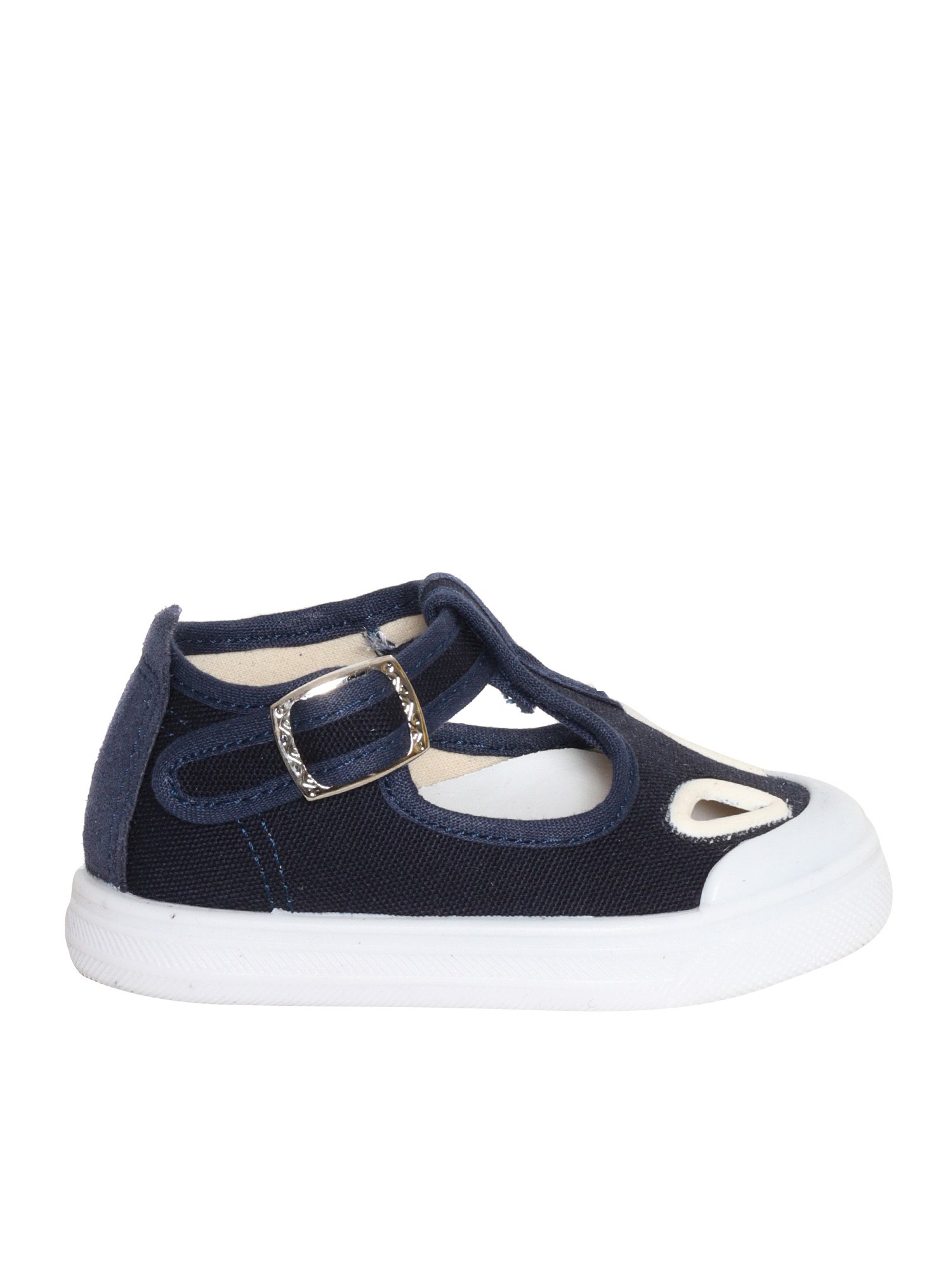 Il Gufo Two-eyed Child Sandal In Blue
