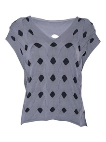 Kangra Cashmere Grey woven-stitch vest