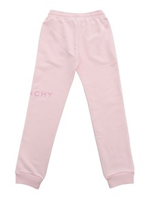 Givenchy Kids Pantalone jogging rosa