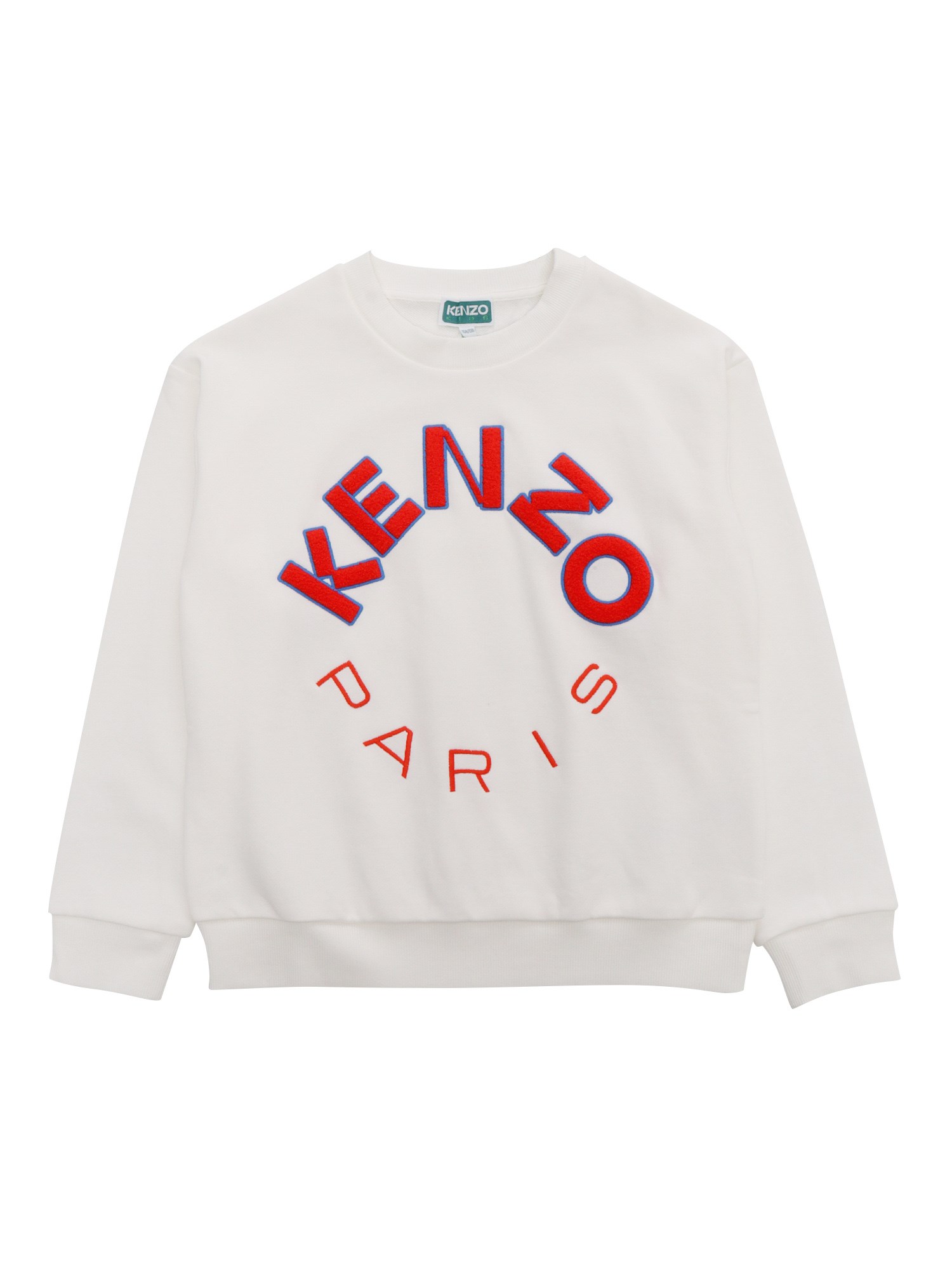 Kenzo White Sweatshirt With Logo