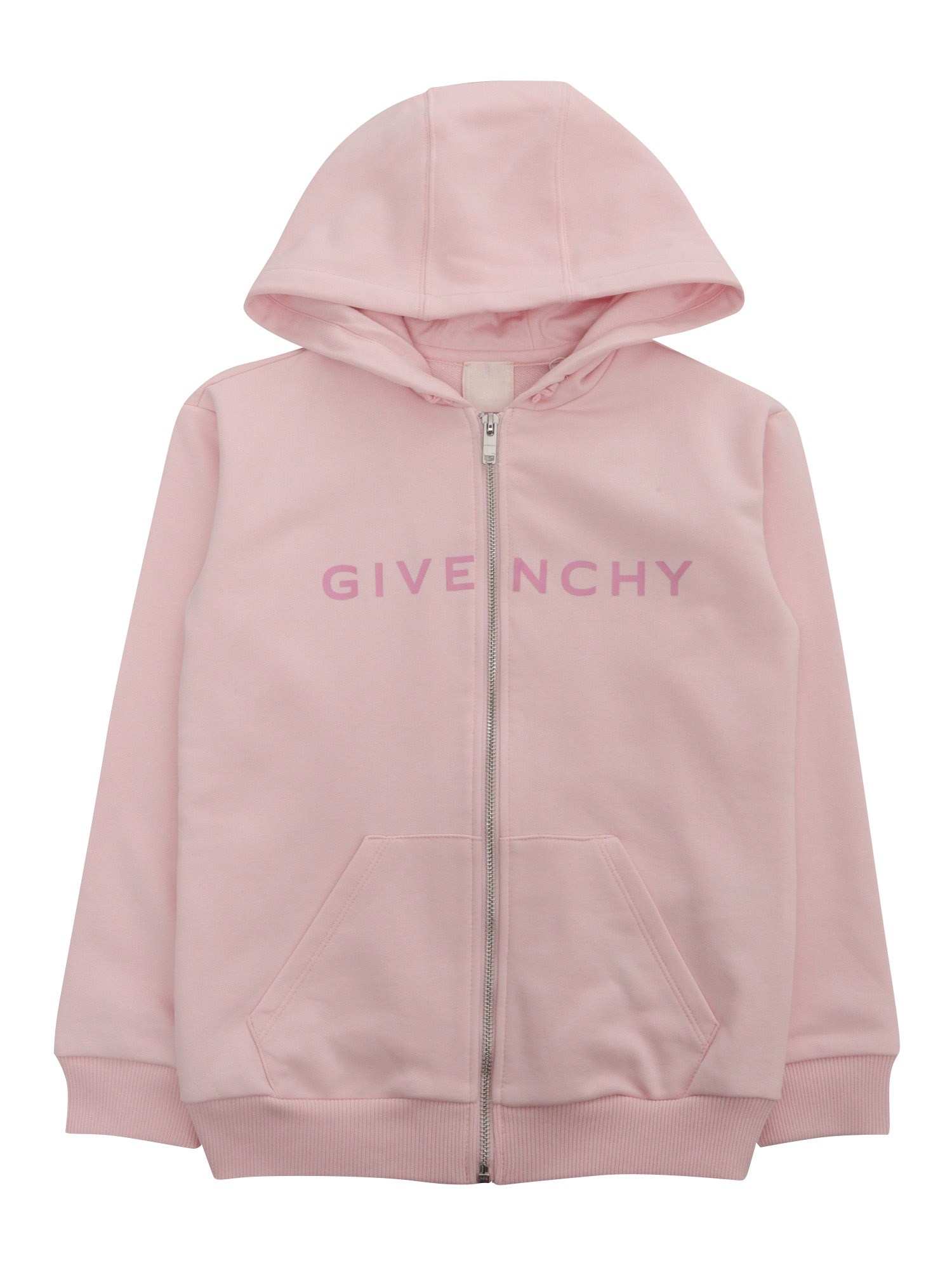 Givenchy Pink Hooded With Logo In Multi