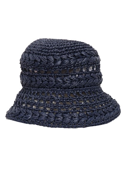 Max Mara Weekend Bucket hat blu