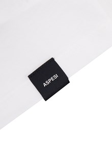 ASPESI White cropped tanktop