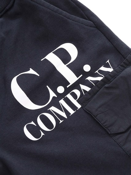 CP COMPANY KIDS Black sweatshirt pants