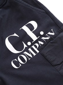CP COMPANY KIDS Black sweatshirt pants