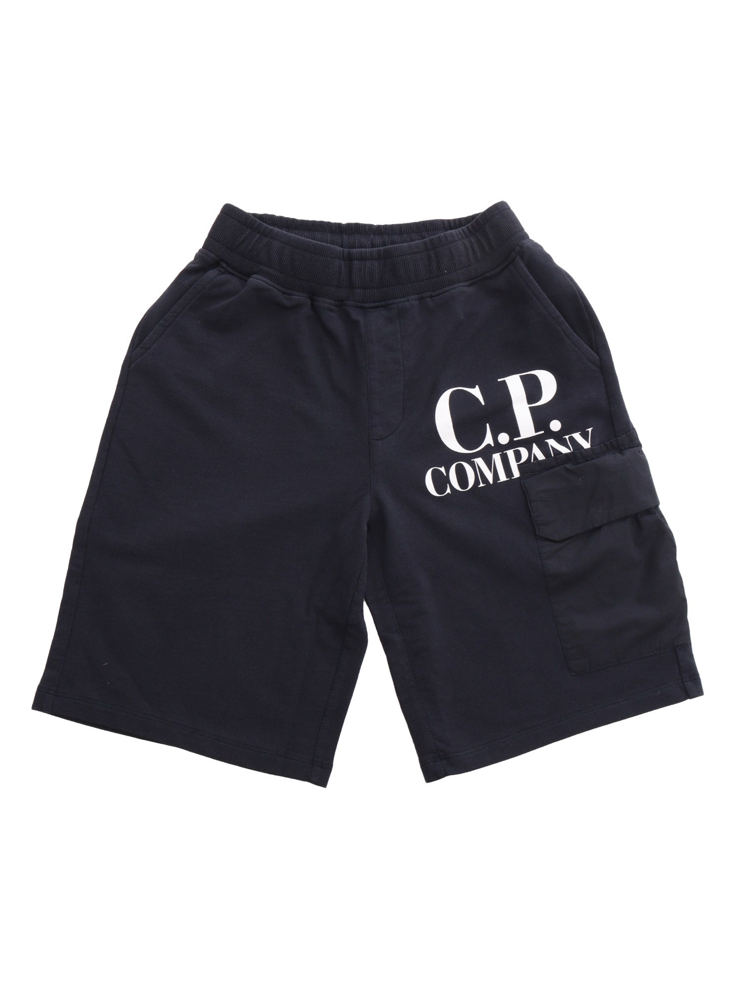 C.p. Company Black Sweatshirt Trousers In Blue