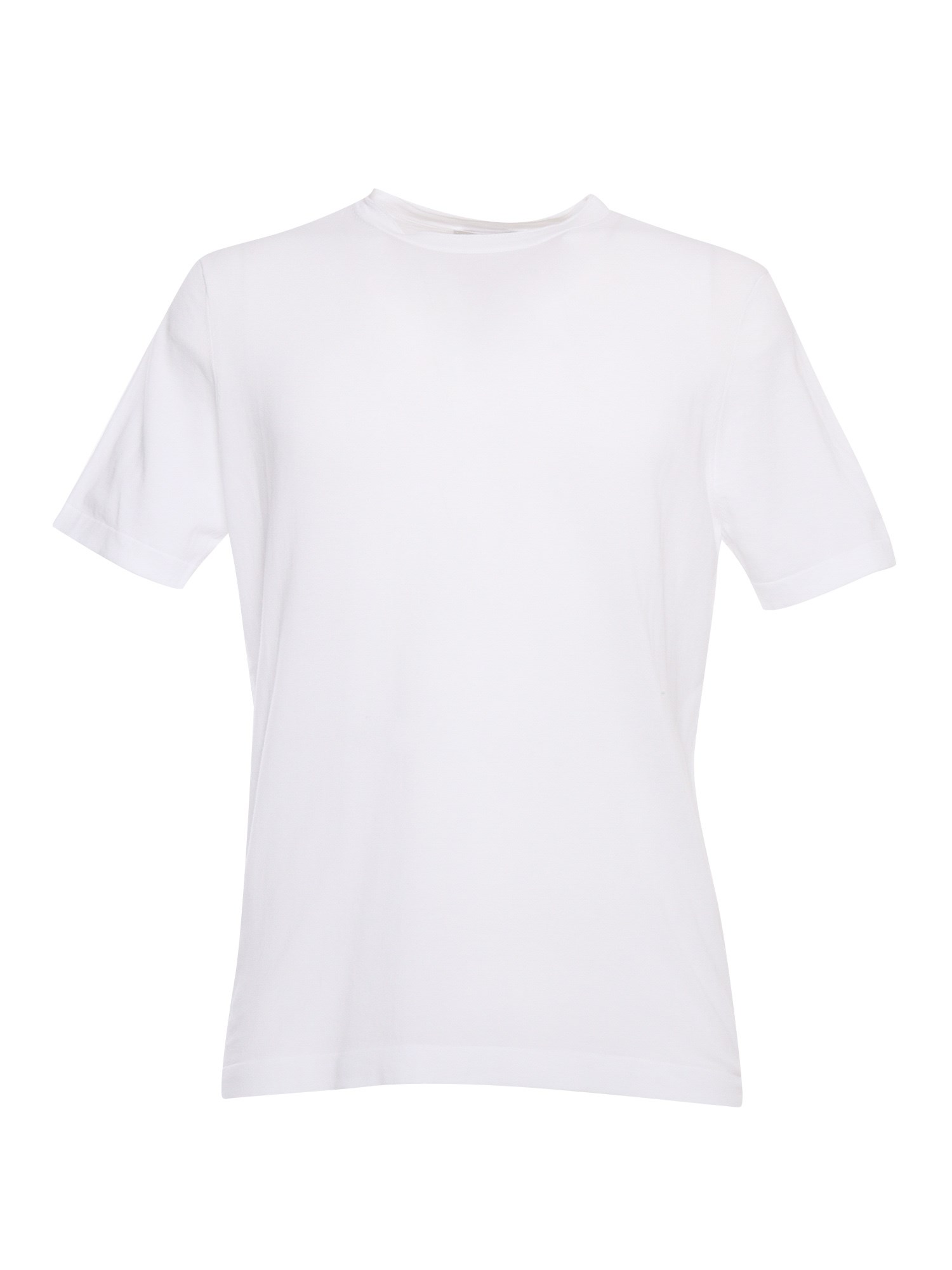 Shop Kangra Cashmere White T-shirt