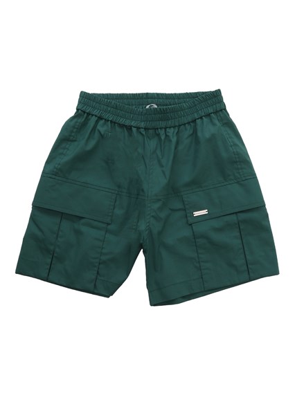 Monnalisa Green cargo shorts