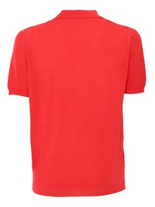 Kangra Cashmere Red polo