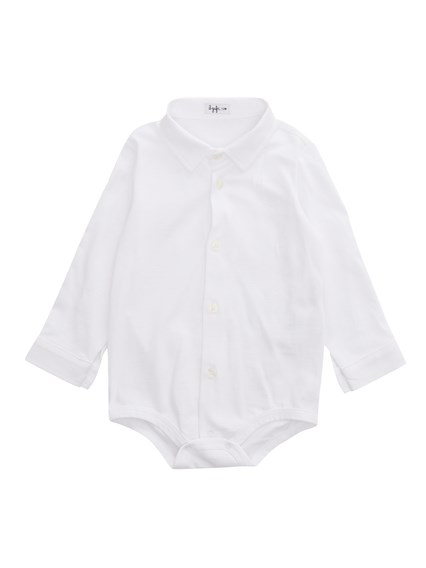 IL GUFO White chemisier bodysuit