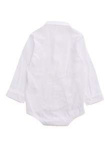 IL GUFO White chemisier bodysuit