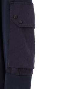TEN-C Blue sweatshirt with pockets