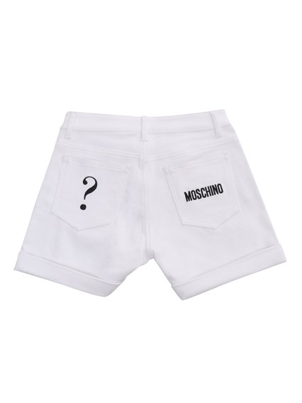 Moschino Kid White shorts