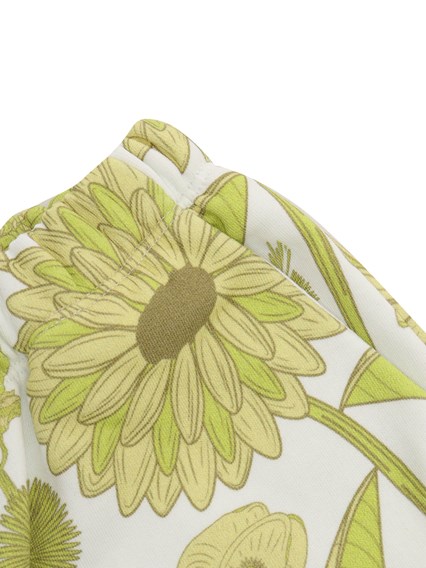 Dou-Uod Shorts con fiori gialli