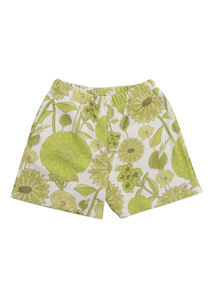 Dou-Uod Shorts with yellow flowers