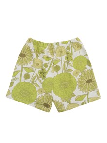 Dou-Uod Shorts con fiori gialli