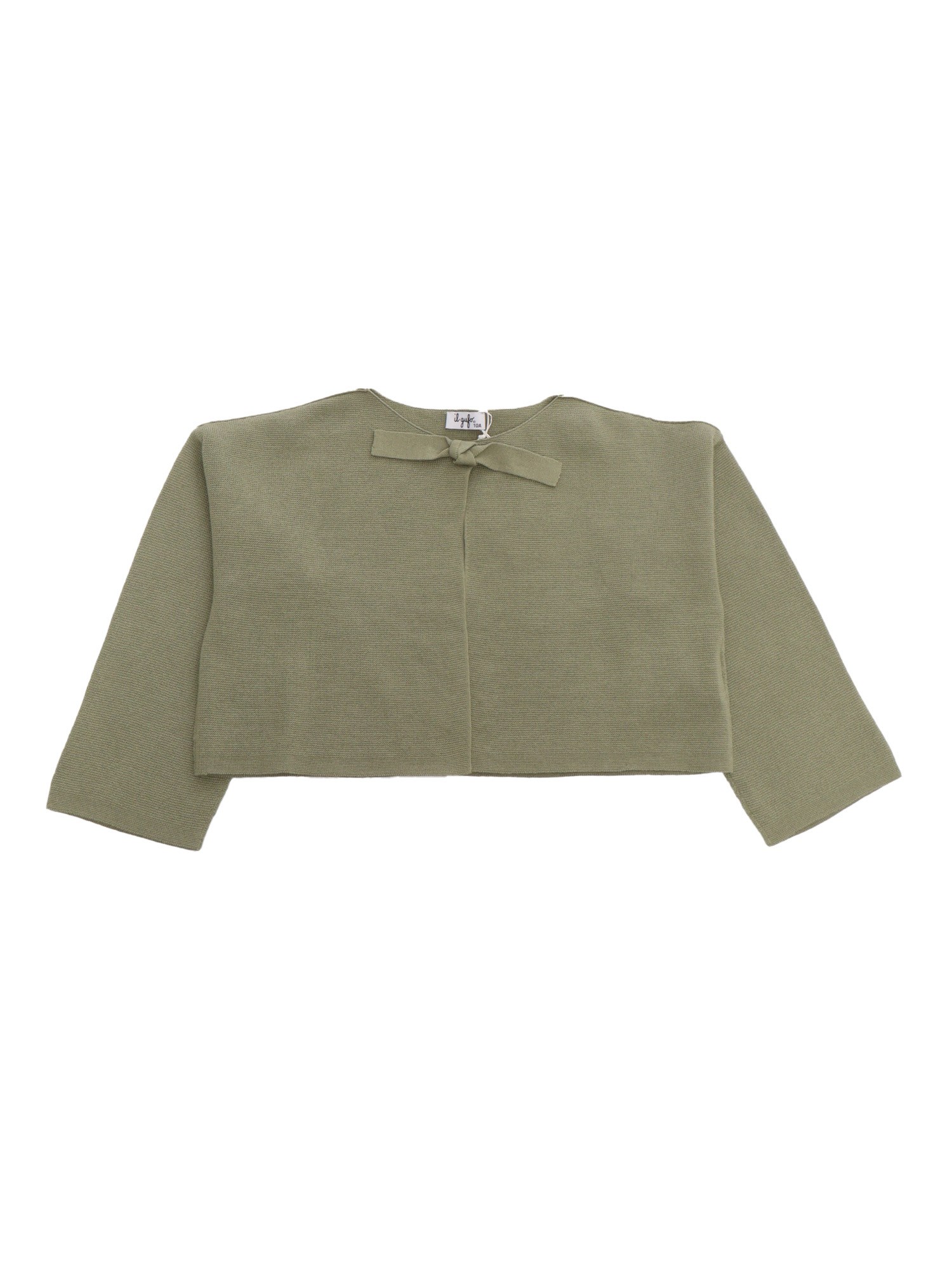 Il Gufo Military Green Tricot Sweater