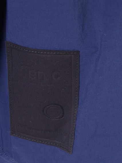 TEN-C Blue jacket with hoodie