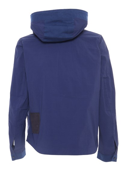 TEN-C Blue jacket with hoodie