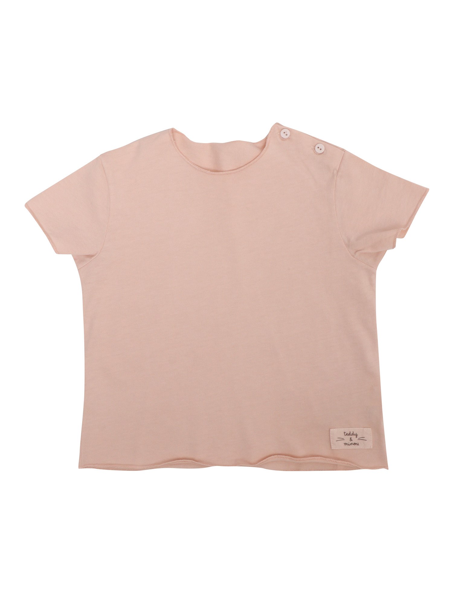Teddy & Minou Basic Girl T-shirt In Multi