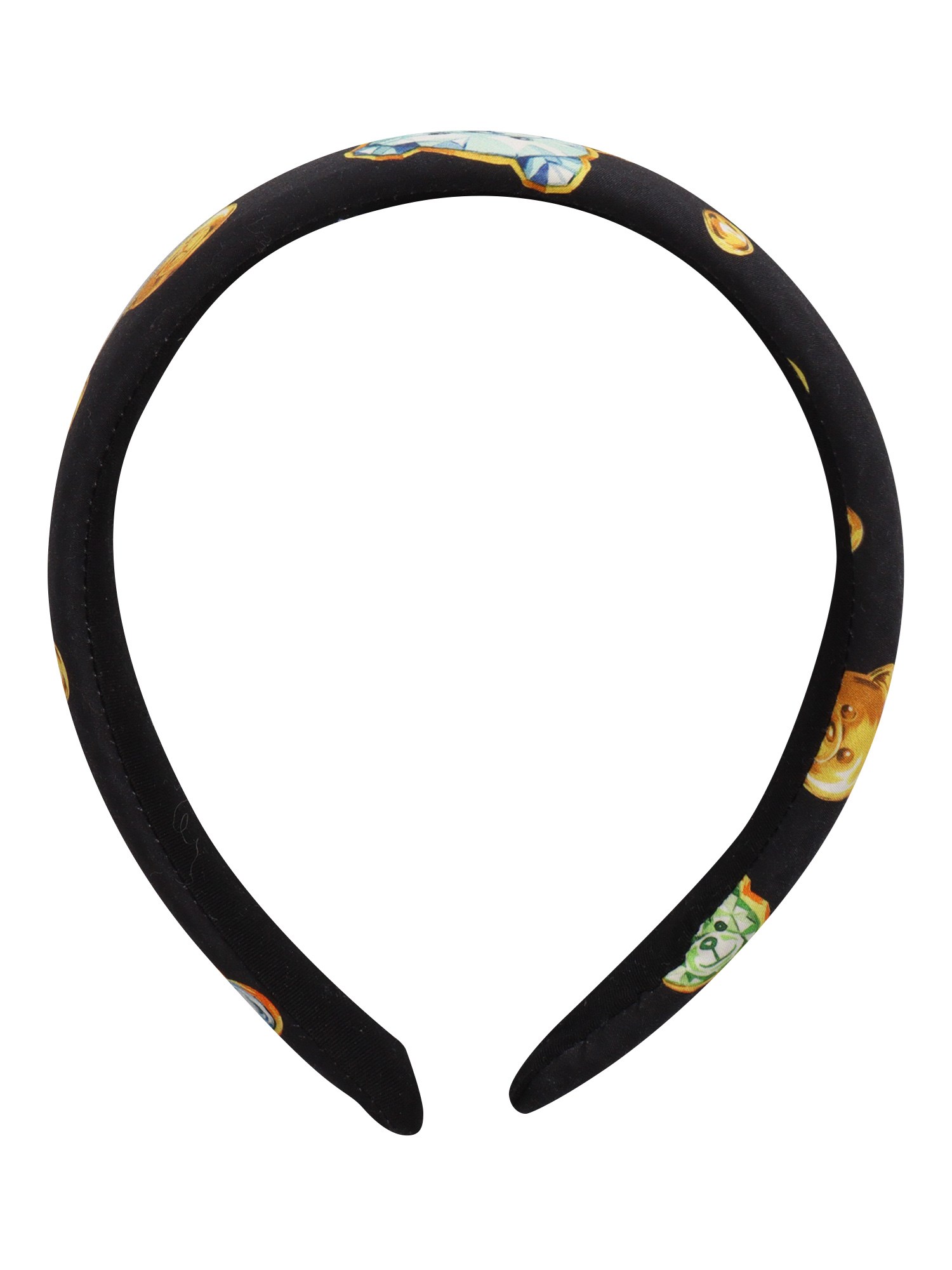 Shop Moschino Kid Black Headband