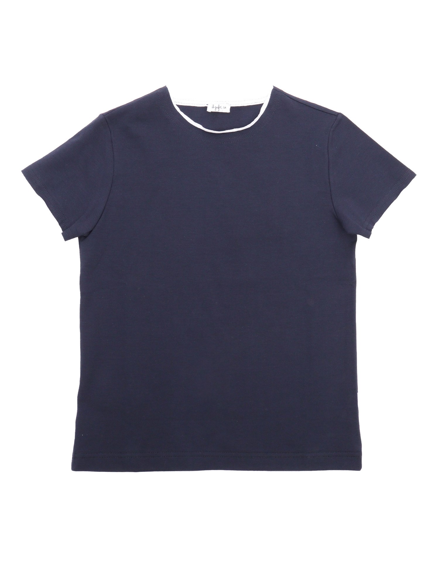 Il Gufo Children's Cotton T-shirt In Blue