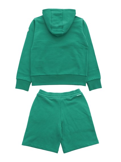 Moncler Enfant Green sports suit