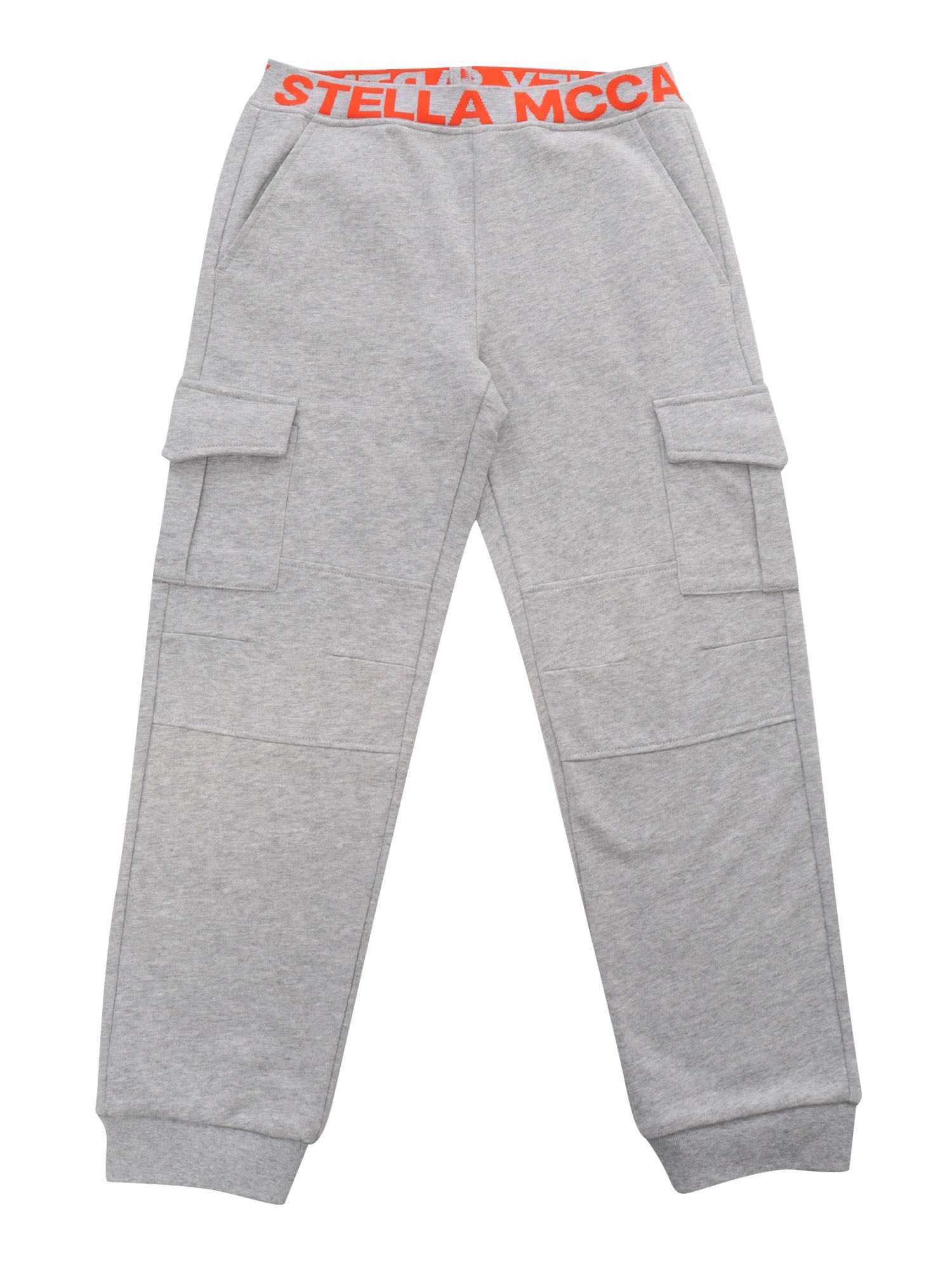 Shop Stella Mccartney Knit Gray Joggers