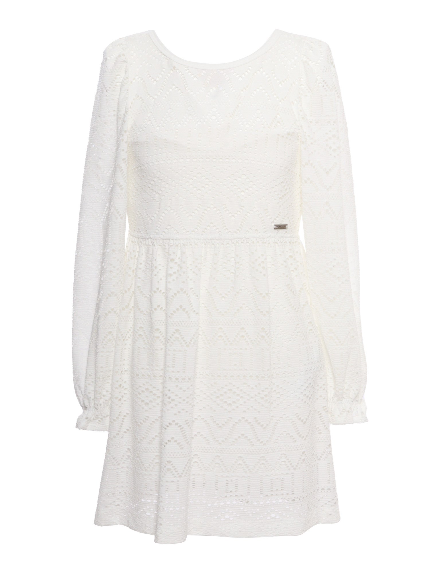 Shop Monnalisa Jenni White Dress