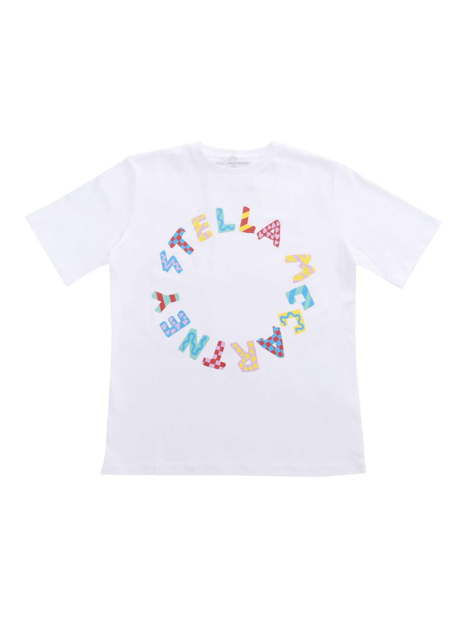 Stella Mccartney Babies' With T-shirt With Logo In White