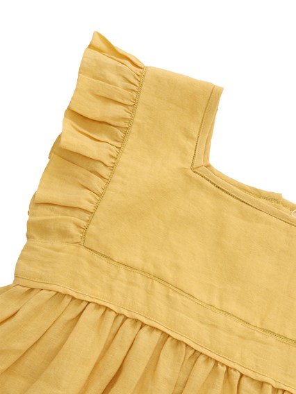 Bonpoint Cassiopee yellow dress