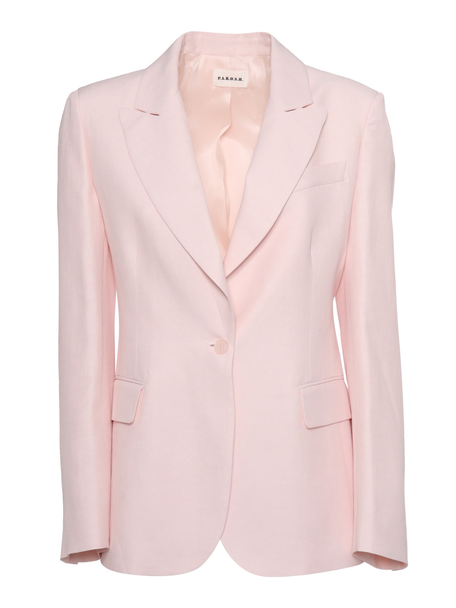 Shop P.a.r.o.s.h Women's Single-breasted Blazer In Pink