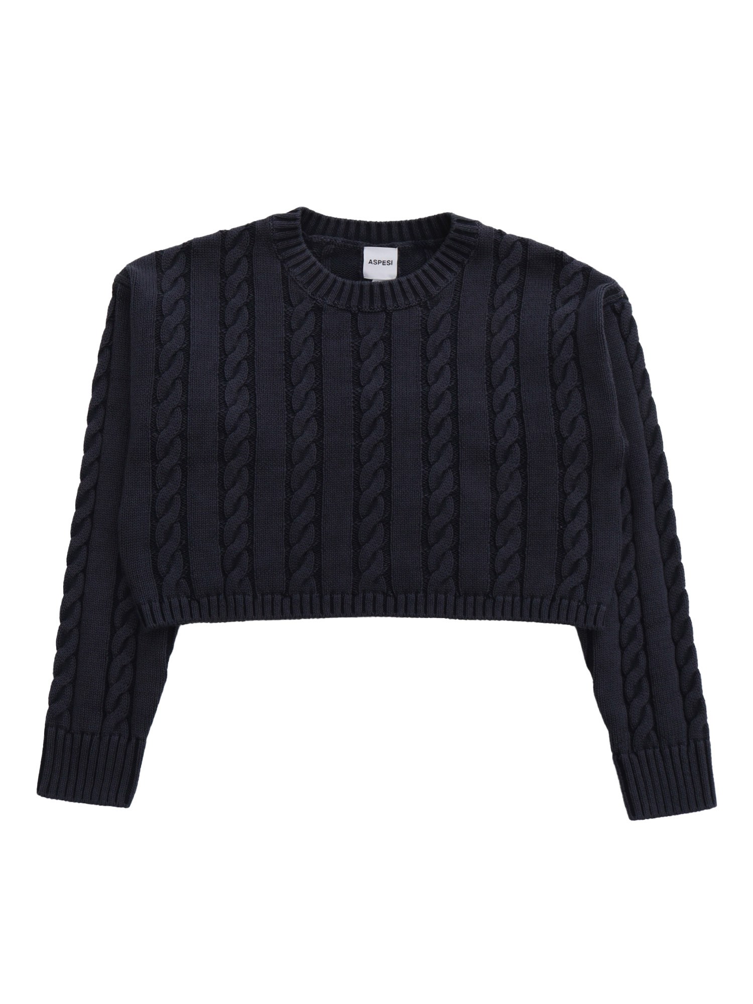 Aspesi Blue Tricot Sweater