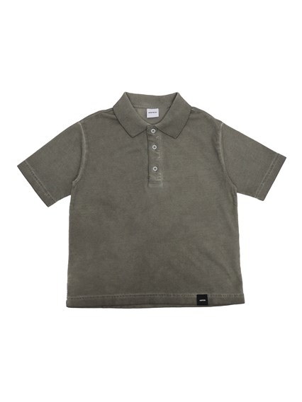 ASPESI T-shirt polo effetto washed