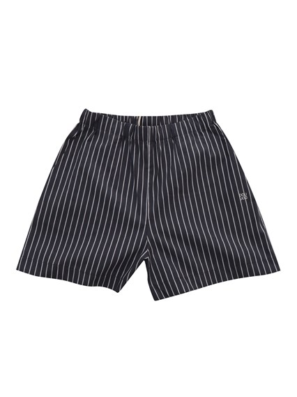 Dou-Uod Black striped shorts