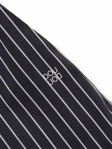 Dou-Uod Black striped shorts