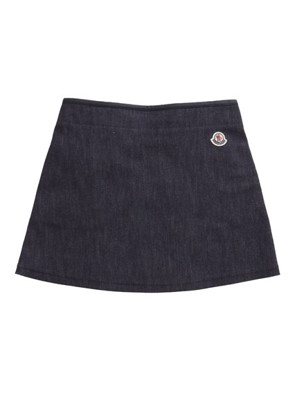 Moncler Enfant Blue skirt with buttons